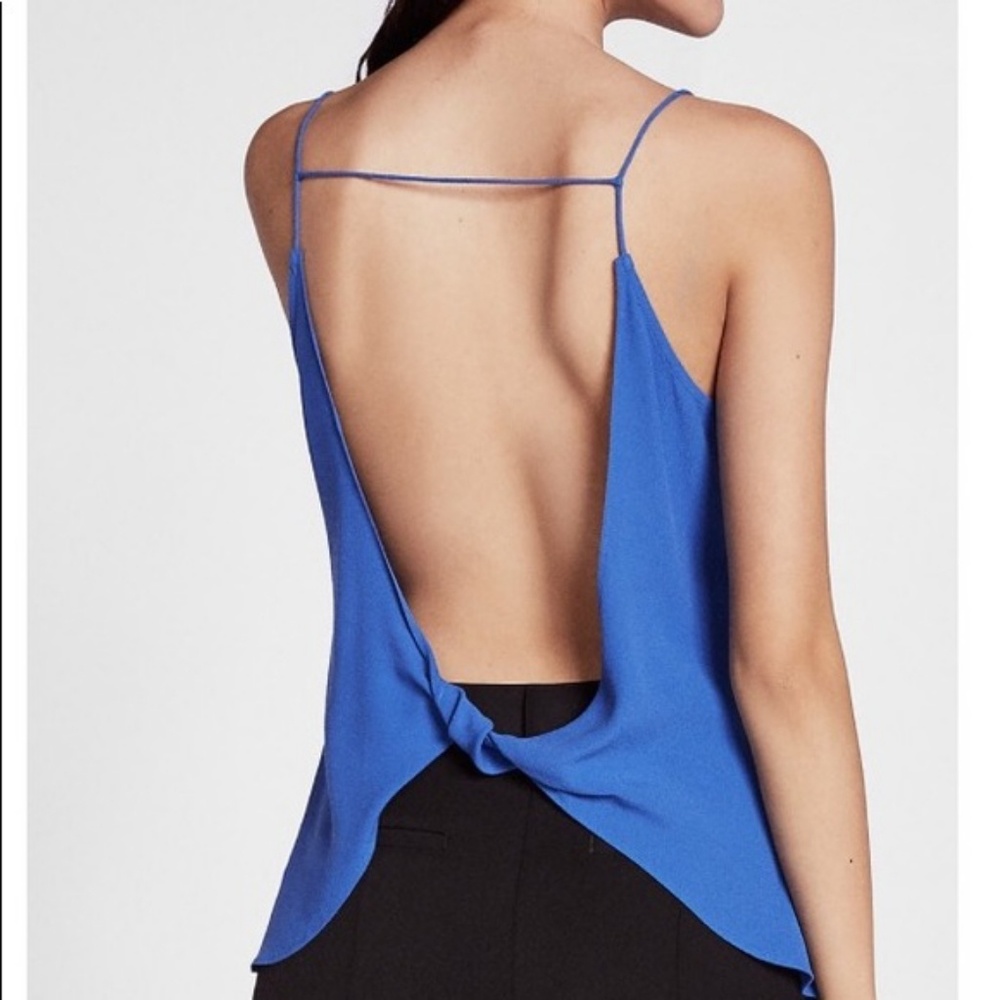 NWT Express Open Back Twist Cami